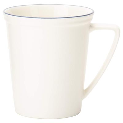 MIKASA Concord Blue Line Diameter X 10cm and Oven Mug, 8.8cm Height, 270ml, Microwave, Dishwasher, Safe, T-783627