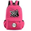 Anime Printing Laptop Bagpack Back To School Bokväska Tonårsryggsäck Unisex Mochilas tecknad ryggsäck Skolväskor för pojkeflicka