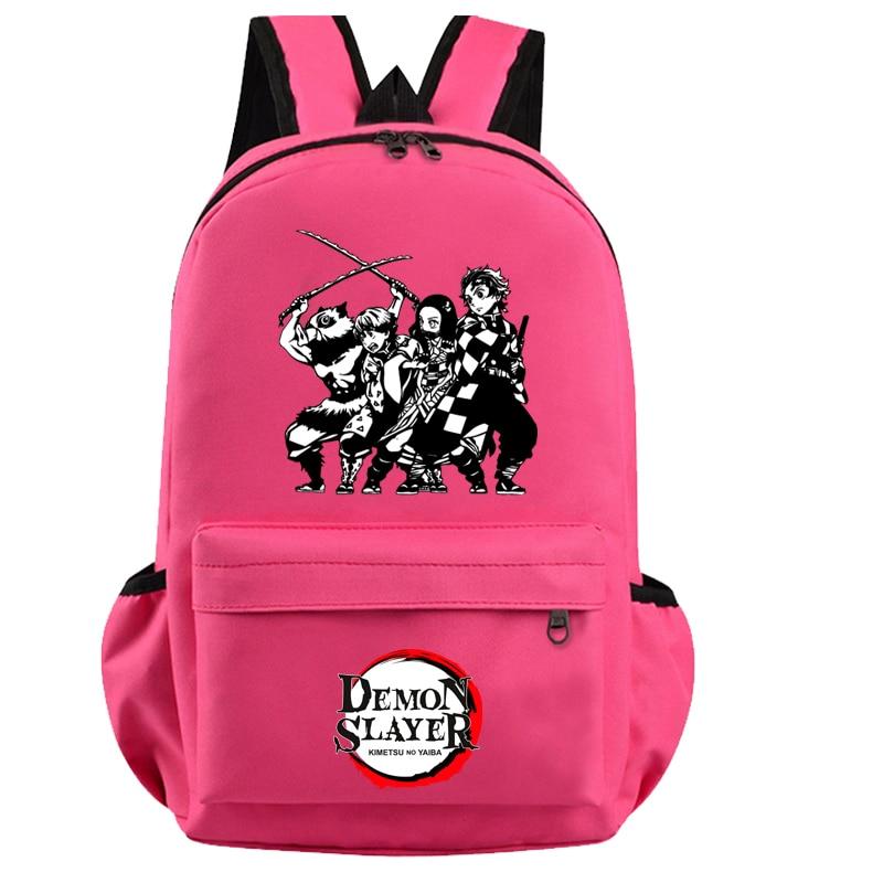 Anime Printing Laptop Bagpack Back To School Bokväska Tonårsryggsäck Unisex Mochilas tecknad ryggsäck Skolväskor för pojkeflicka