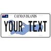 Custom Cayman Islands Map Metal Sign Waterproof Wall Decor Personalized Home Art