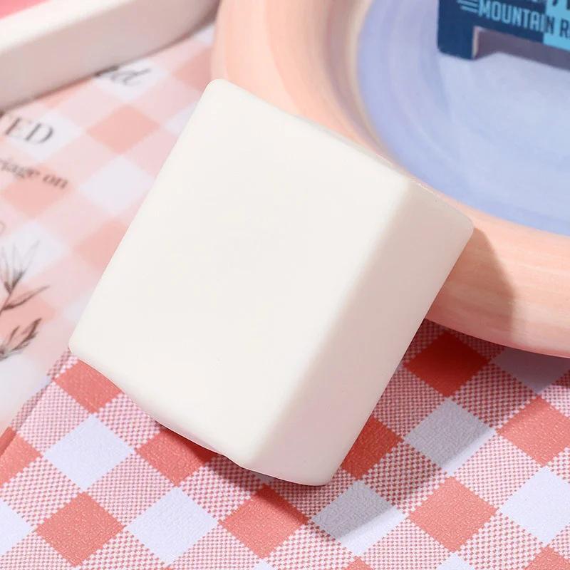 Cute Tofu Stress Balls Sensory Toys Stress Relief Fidget Toys Squishy Dough Ball Gifts for Adults Children Best Gift