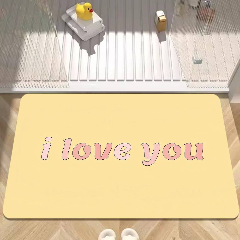 I Like You Kitchen Mat Cheaper Anti-slip Modern Living Room Balcony Printed Modern Home Decor
