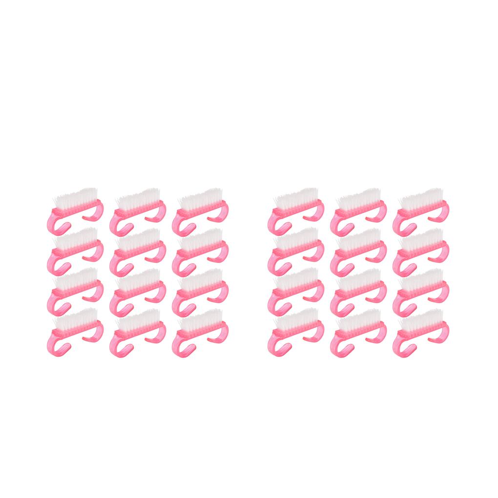 

24Pcs Horn Brushes Finger Professional Cleaning Tools Rectangular Gel Soft Brush Cleaner Tool Fittings Supplies Parts