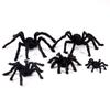 Giant Halloween Spider Decor Realistic Scary Prank Jumbo Fluffy Spider Creepy Crawler Halloween Party/Haunted House/Bar Scare Spider Decor