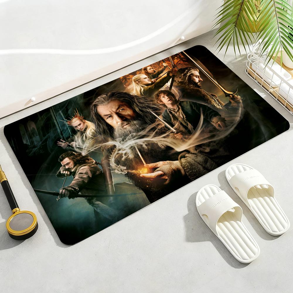 The Lord of the RingS Floor Mat Soft Thickened Non-Slip Door Mat for Living Room Home Decor Flannel Rugs