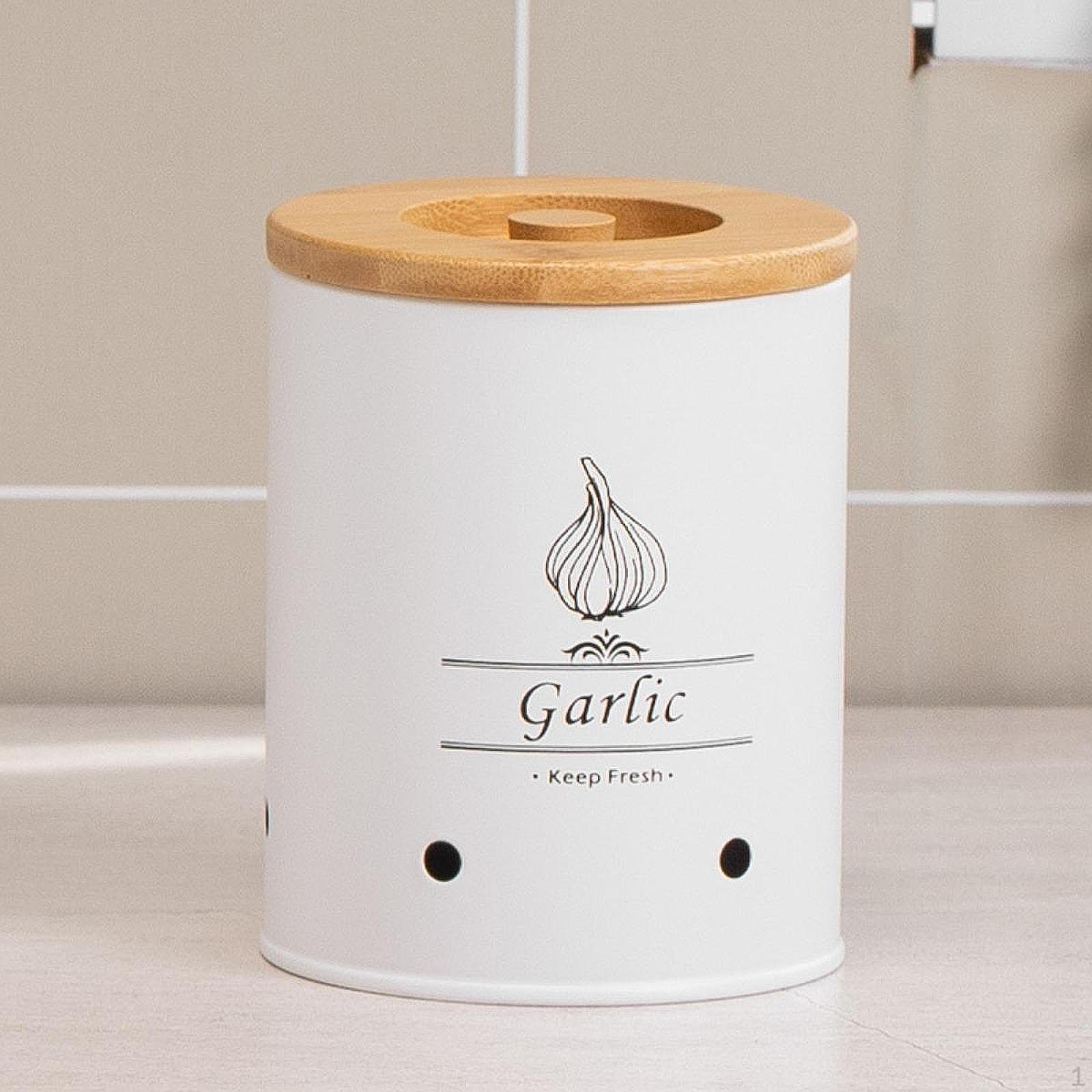 

Кухонная жестяная банка для хранения овощей, металлический органайзер, многофункциональный с крышкой, еда S