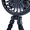 Baby Stroller Fan with Flexible Tripod Baby Car Seat Fan 3-Speed Adjustment Small Personal Fan 500mAh for Baby Stroller Student
