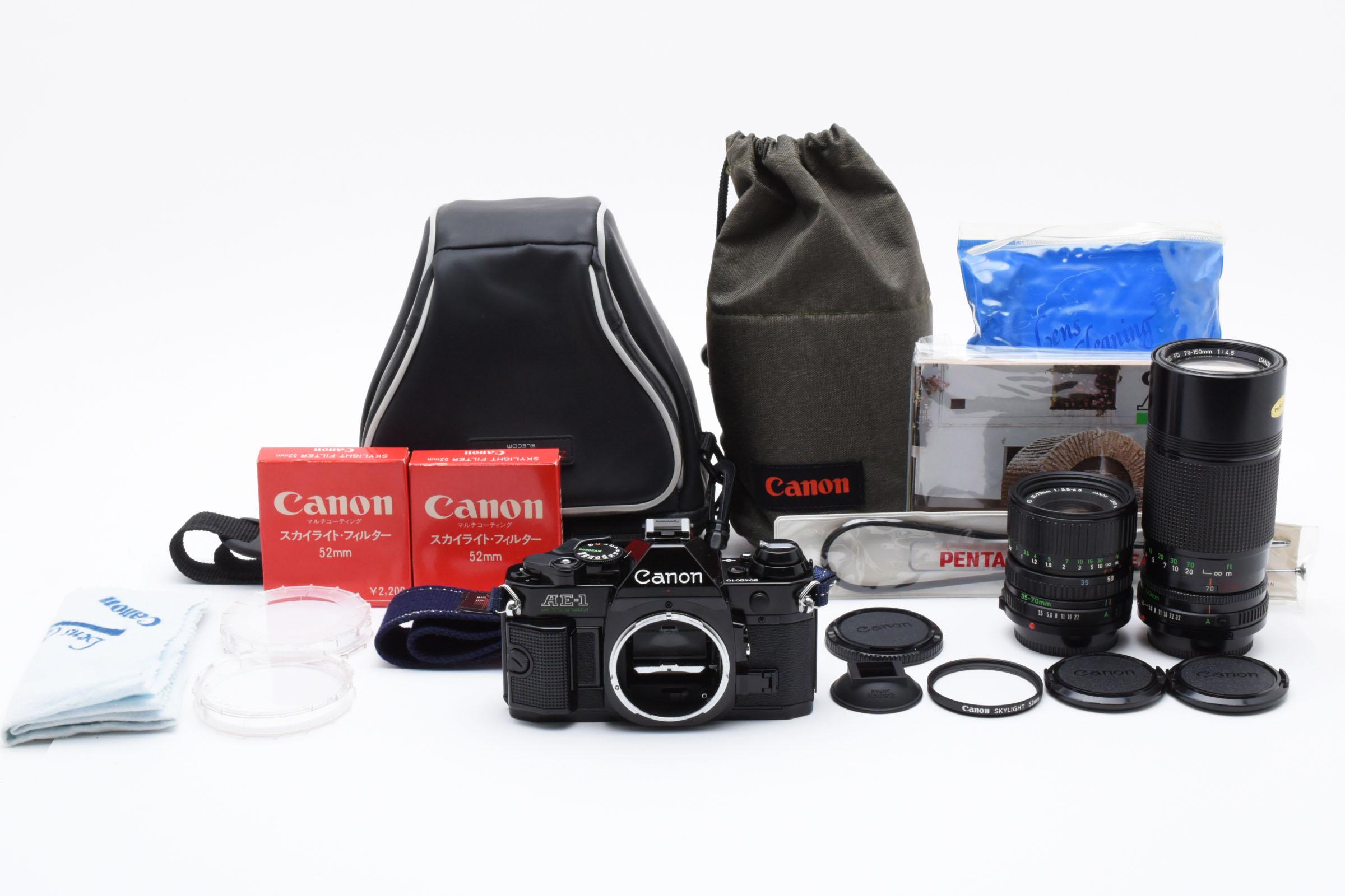 [USED] Canon AE-1 Program Black SLR