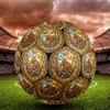 Dinosaur Glass Art Round Football Size 5 Adult Ball Suitable for Training Matches and Outdoor Team.