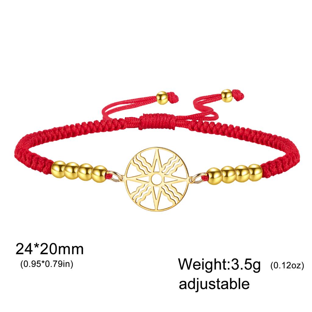 Dawapara Assyrian Star Bracelet Ancient Sumerian Sun Symbol Star of Shamash Charm Stainless Steel Mesopotamian Jewelry