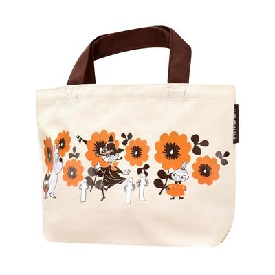 Moomin Small Canvas Tote Natural Perfect for Lunch or Brown Moomin0009 Bag, Canvas, Walking, Tote, Lunchboxes, (MOM-564)