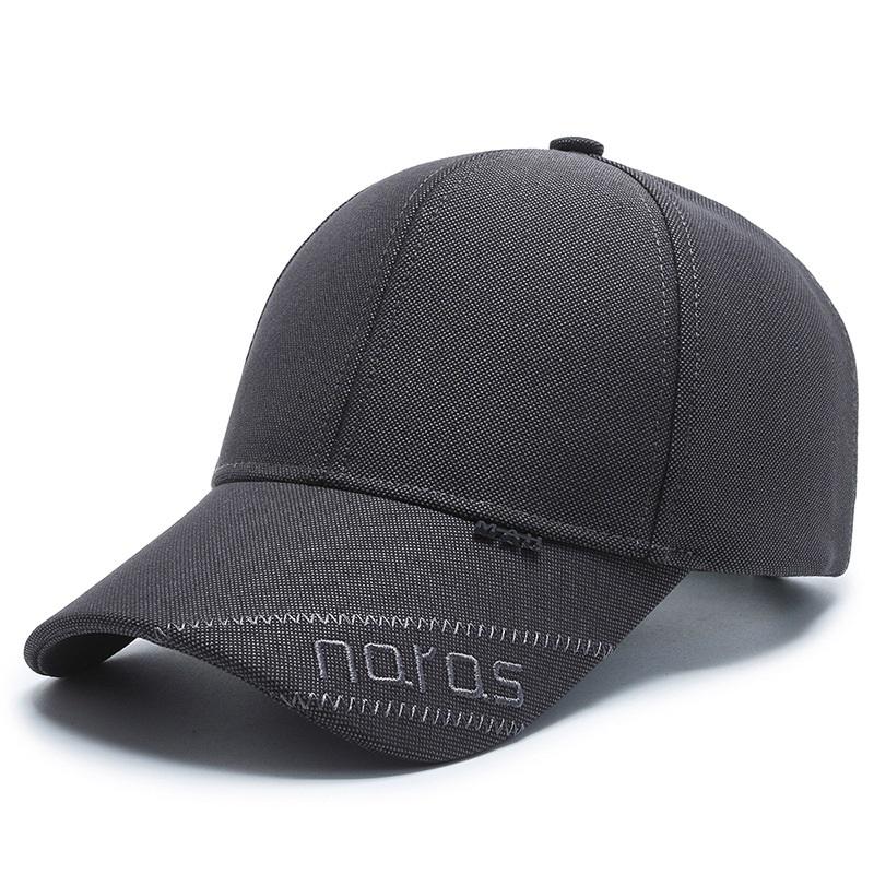 New Black Baseball Caps For Men Women Sunhat Solid Letter Sunscreen Cap Outdoor Fishing Running Hip Hop Baseball Hats Casquette