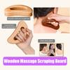 Health Care Slimming Guasha Board Wood Therapy Massage Stick Lymphatic Drainage Massager Scraping For Relaxation And Recover
