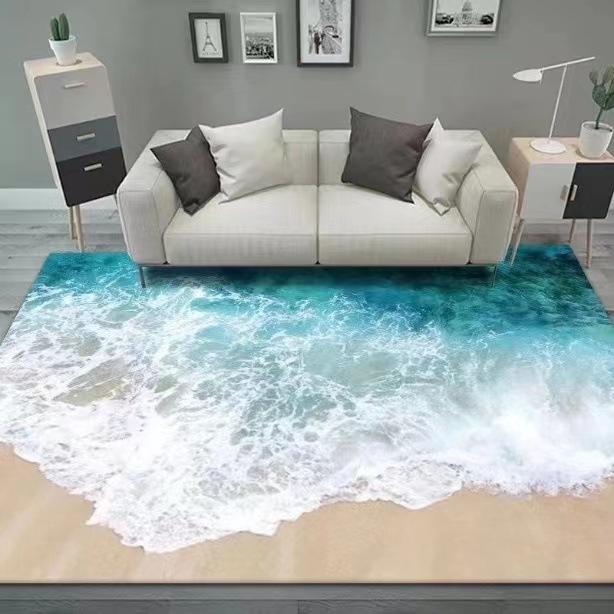 Modern Dirt-Resistant, Easy-Care Crystal Velvet Carpet for Living Room – Wear-Resistant & Non-Slip Design