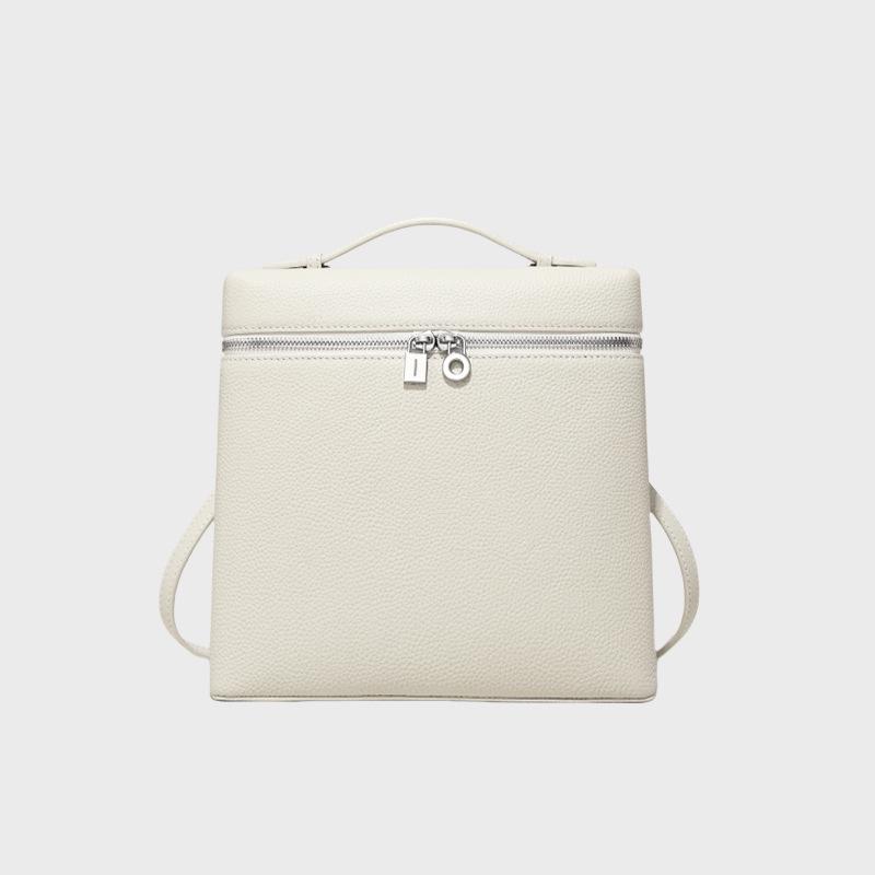 LP Damen Fashion Rucksack: Großes Fassungsvermögen, echtes Leder, hochwertige Schultasche, Damentasche und große Lunchbox-Tasche.