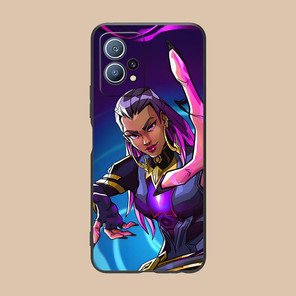 

Valo Reyna Phone Case for Huawei P60 P50 P40 P30 P20 P10 P9 P8 Pro Lite Plus Soft TPU Shockproof Cover Huawei P8
