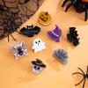 Creative Halloween Bat Pumpkin Spider Small Scratch Clip, Funny Personality Ghost Black Cat Bangs Clip