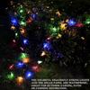 Outdoor Dragonfly Solar Fairy Lights Decorative LED String Lights Garland 8 Modes for Garden Patio Wedding Christmas Party Decor