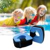 1Pair Foams Swim Aquatic Cuffs Ankles Arm Belt with Adjustable Webbing Swim Arm Band Float Hoop for Childrens Adult