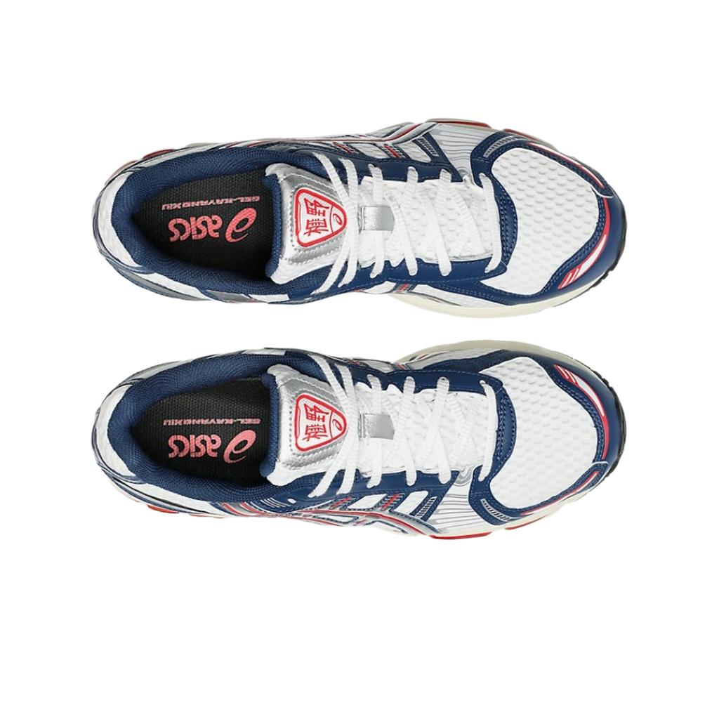 ASICS Gel Kayano 12.1 White Independence Blue Unisex Sneakers 1203A885-100
