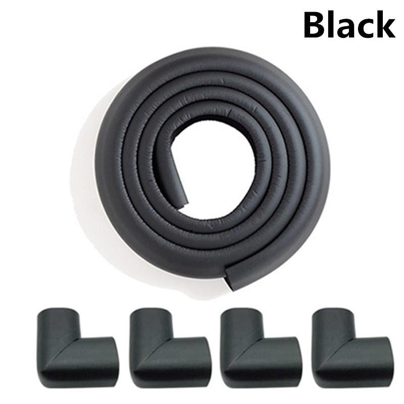 2M+4PCS Baby Corner Protection Baby Safety Table Desk Edge Guard Strip Home Cushion Guard Strip Safe Protection Free Tape