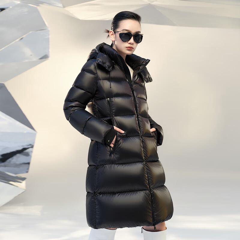 Gaovban Women's Queen 4.0 Black Gold Goose Down Jacket