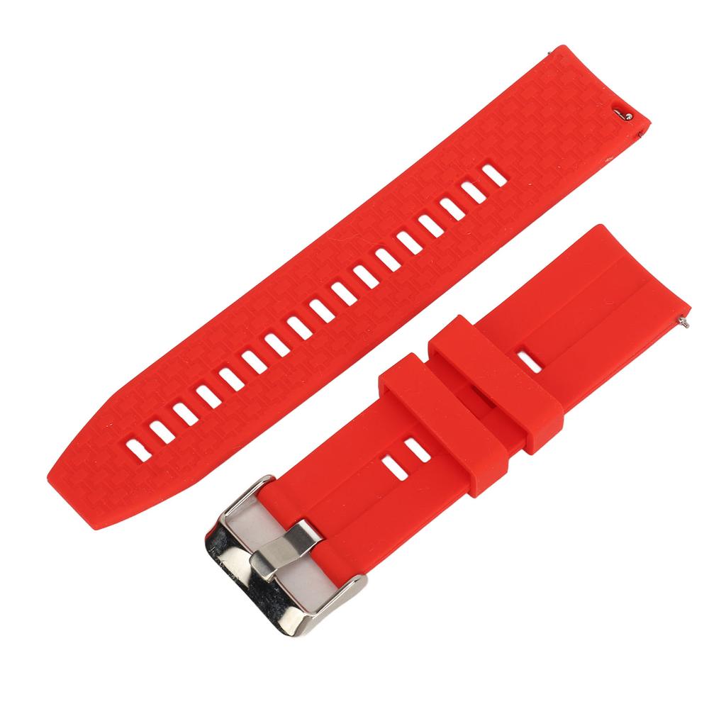 Watchband Strap Silicone Watch Bands Quick Release Comfortable 22mm Wear Proof for Men for Replacement