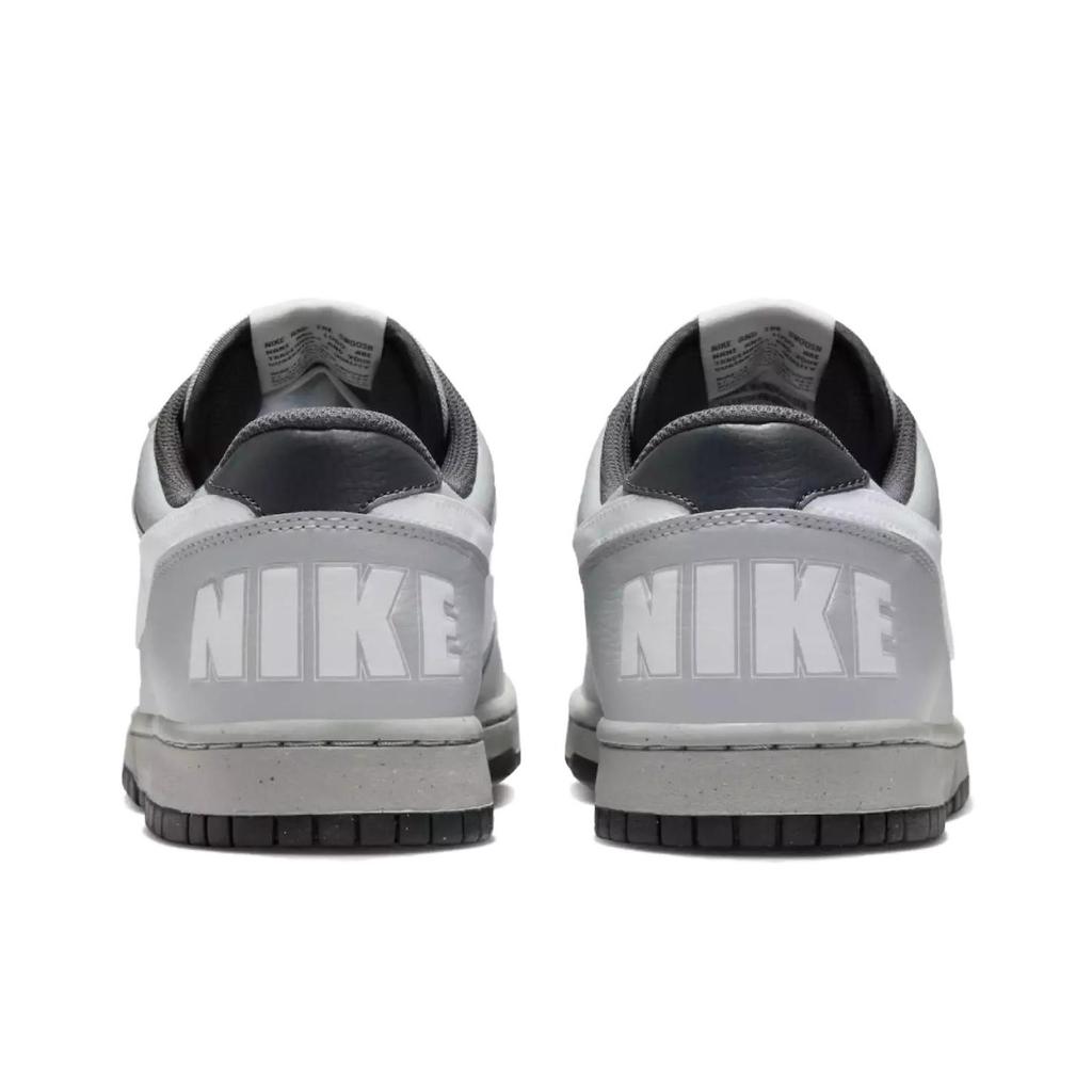 Nike Big Comfortable Low-Top Skate Shoes Men Sneaker Gray 355152-017