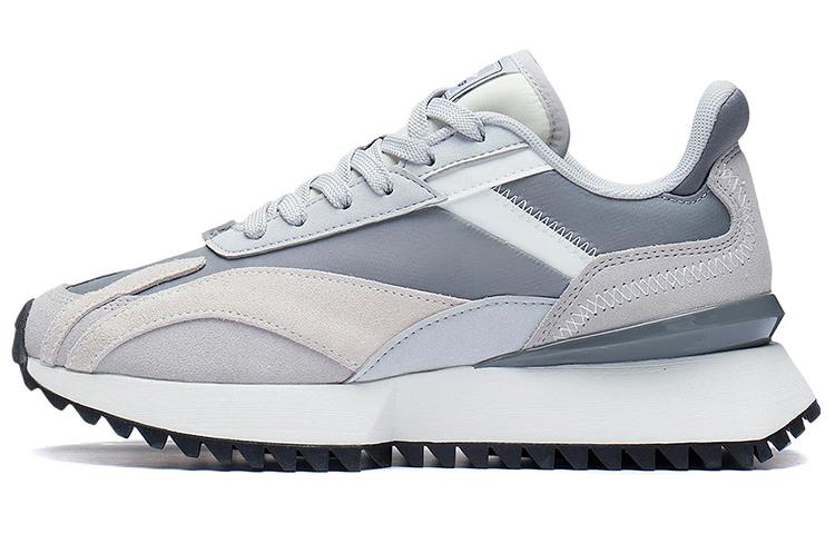 Li Ning Fabric Low Top Cushioning Slip Resistant Abrasion Resistant Lightweight Rebound Sports Casual Shoes Women's AGCS262-6