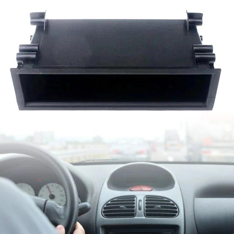 1 Din Car Stereo Radio Refitting Dashboard Storage Box Car Player Dashboard K0AF