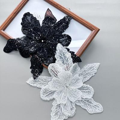 Fibre polyester Broche Accessoires Broderie Décoration Robe Mode Accessoires Vestimentaires