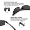 HD Polarized Sunglasses for Running Metal UV400 Gray SGT177QKH JP [SUNGAIT] Men's Driving, Fishing, Cycling, - Frame, (Gunmetal Frame, Lens)