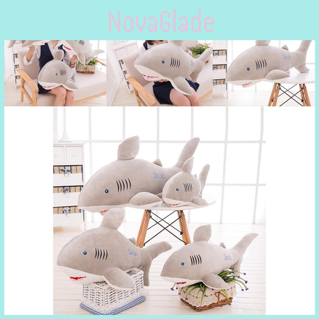 Adorable Soft Realistic Shark Plush Doll Ultra-soft Skin-friendly Kids Birthday Gift For Girls