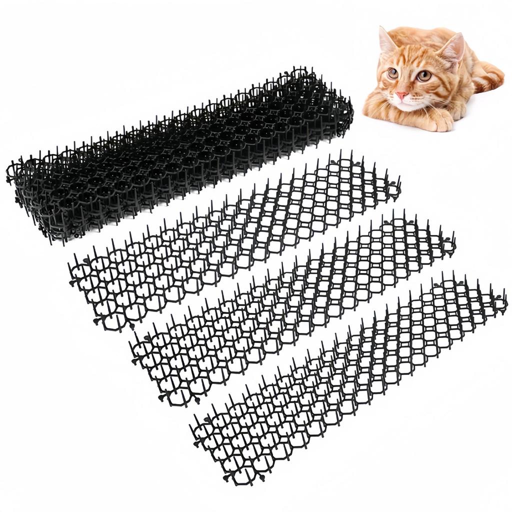 Anti-Cat Spike Mat: Repellent for Roofs, Gardens, and Sofas
