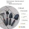 Gardening Shovel Small Shovel Set of Four Vegetable Gardening Tools Gardening Tools Flower Shovel Small Iron Shovel Flower Planting Tool