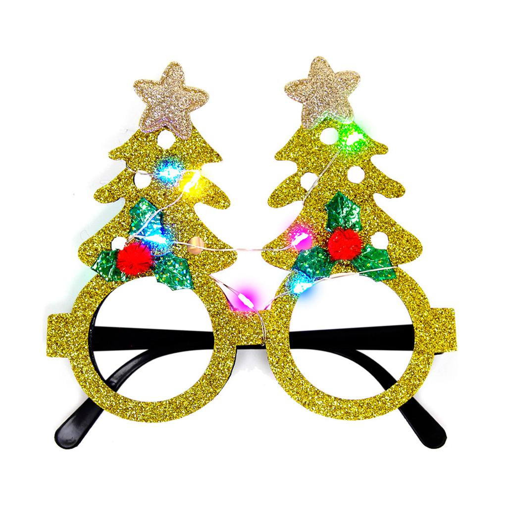 2024 Christmas Eve Glasses Celebration Party Eyewear Frame Newyear Party Supply