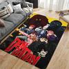 "Anime Style Dandadan Carpet" suitable as a non-slip mat for the living room or bedroom sofa