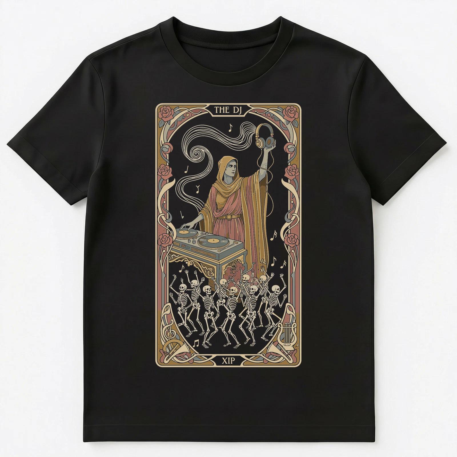 

Dj Summoning Skeletons Dance Music Unisex T-Shirt 2XL
