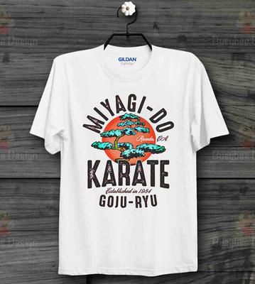 Miyagi-Do Karate Kid Anni '80 Cobra Kai Daniel Film Fresco T-shirt Unisex B874