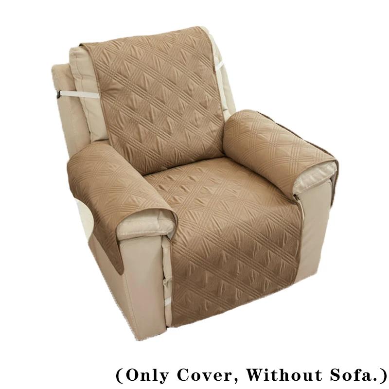 Potah na polohovací křeslo Mat Protiskluzový Pratelný Chránič nábytku na pohovku pro domácí mazlíčky Boční kapsa Přehoz na křeslo