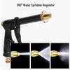 High-Pressure Car Wash & Garden Hose: Retractable Soft Water Gun & Flower Sprinkler.