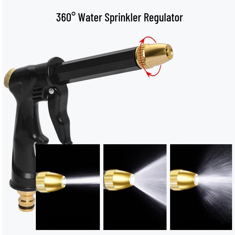High-Pressure Car Wash & Garden Hose: Retractable Soft Water Gun & Flower Sprinkler.