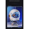 Space Capsule Universe Adventure Building Brick Astronaut Helmet Figures Block Construction Model Educational Toy With Light