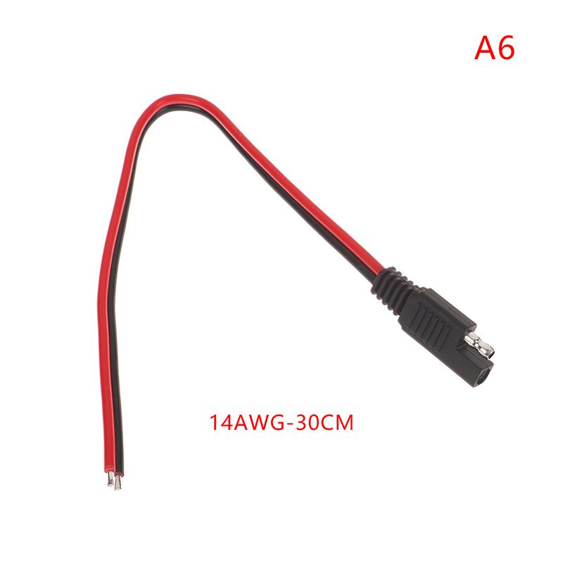 Sae Connector Extension Cable Sae Quick Connector Disconnect Plug Sae Power Automotive Solar Panel Cable Male Female Plug Wire