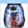 Mochila Dragon Ball Z Grande Capacidade Goku Beerus 15 Polegadas Bolsa Escolar Para Crianças