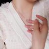 Trendy 2022 S925 Sterling Silver Four-Leaf Marquise Necklace for Women