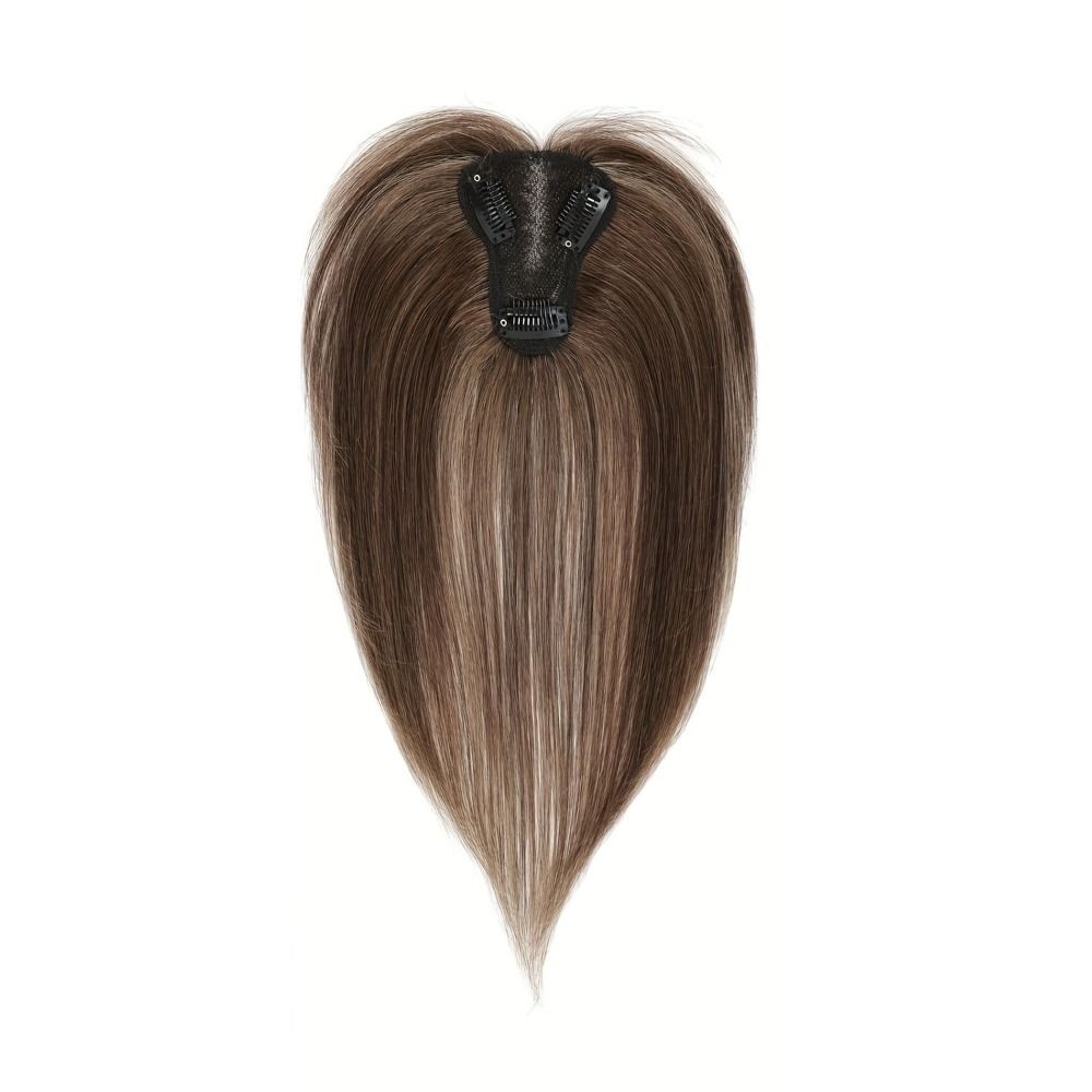 Clip In Hair Toppers Wigs with Bangs Hair Extension Fringe Hair Pieces Increase Hair Volume