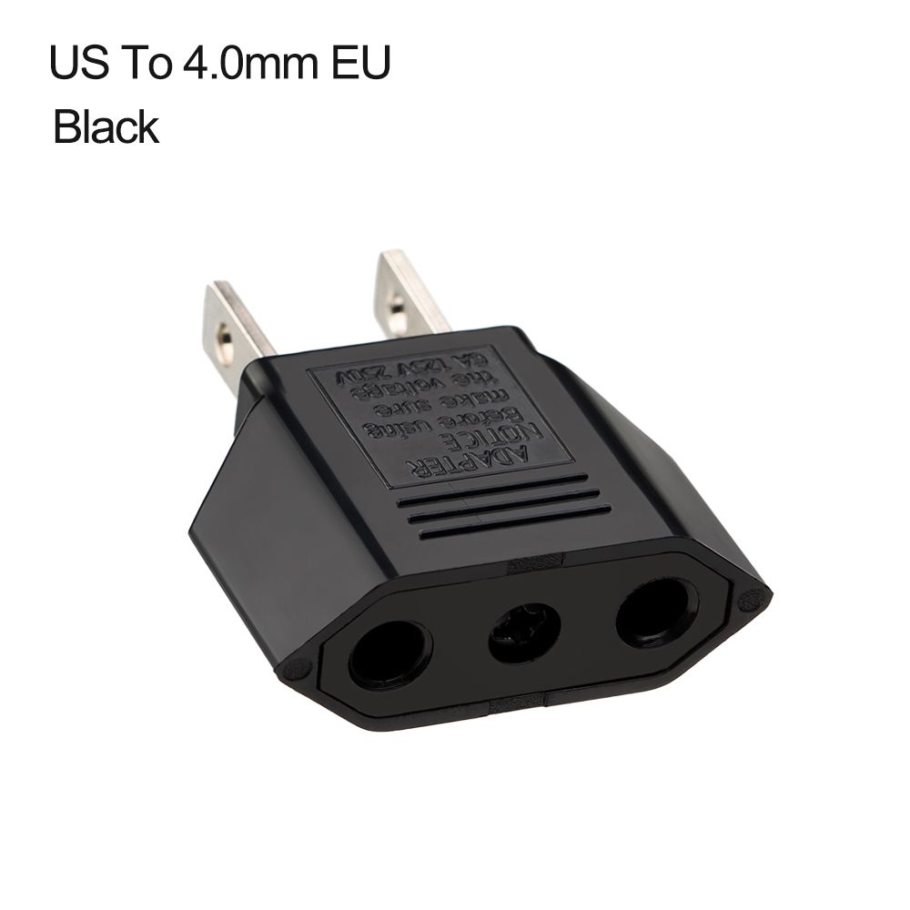 1PC AC Outlet EU To US Electric Plug Converter US To EU Plug Adapter EU Plug Adapter Power Adapter