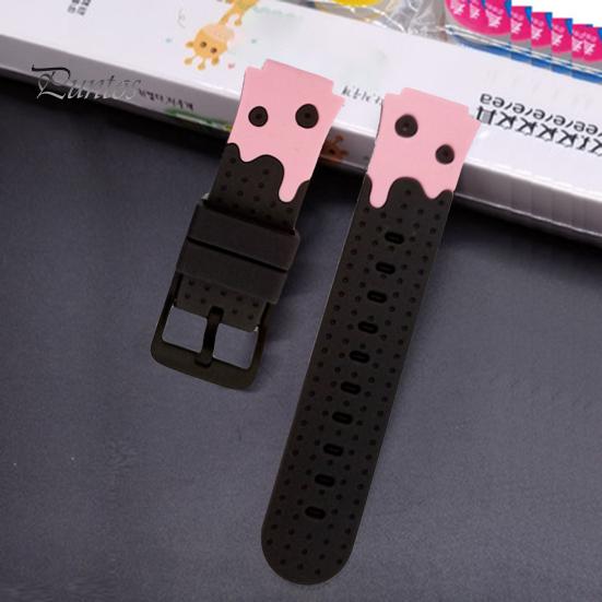 Smartwatch Wrist Strap Watch Band Soft Replacement Silicone 20mm Wristband Bracelet for Kids