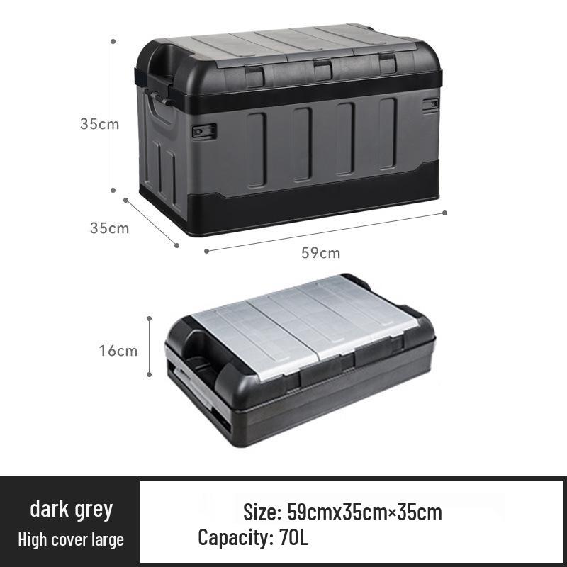 Organizator pliabil pentru depozitare camping portbagaj auto